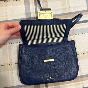 Dark Blue Kate Spade Crossbody Bag